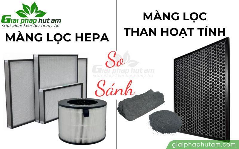 Màng lọc Carbon và HEPA hoạt động cùng nhau để loại bỏ mùi và bụi mịn, mang lại không khí sạch.