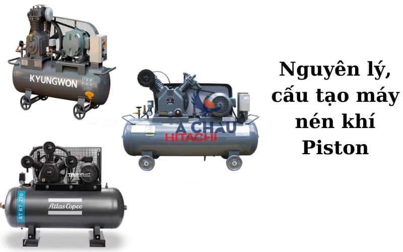 Hình ảnh khái quát về dòng khởi động máy nén và năng lượng truyền tải ban đầu của máy nén.